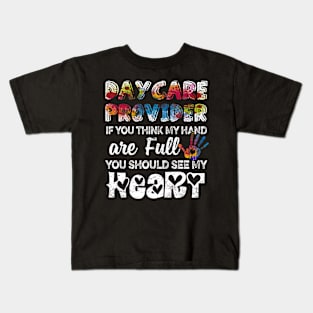 Daycare Provider Appreciation Gift Childcare Kids T-Shirt